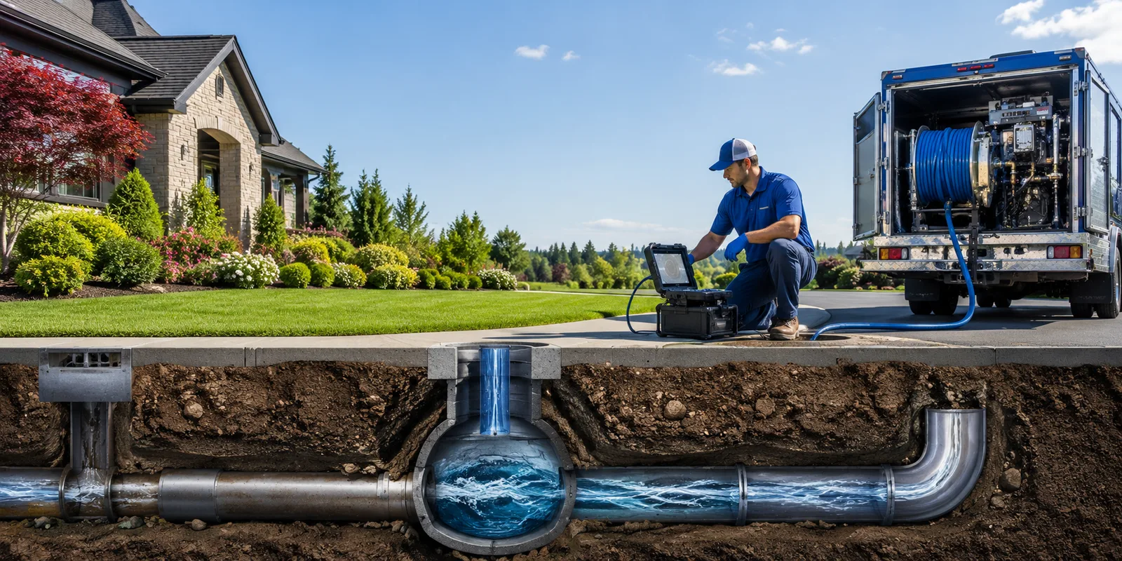 Drainage restoration information for Potter, WI